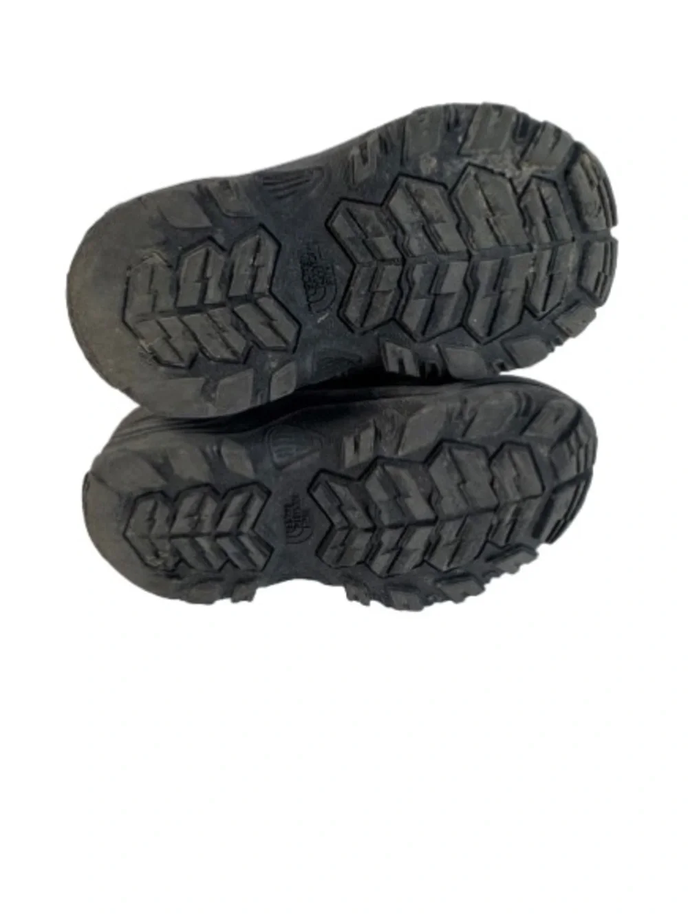 The North Face Black Kids Winter Snow Boots with Drawcord